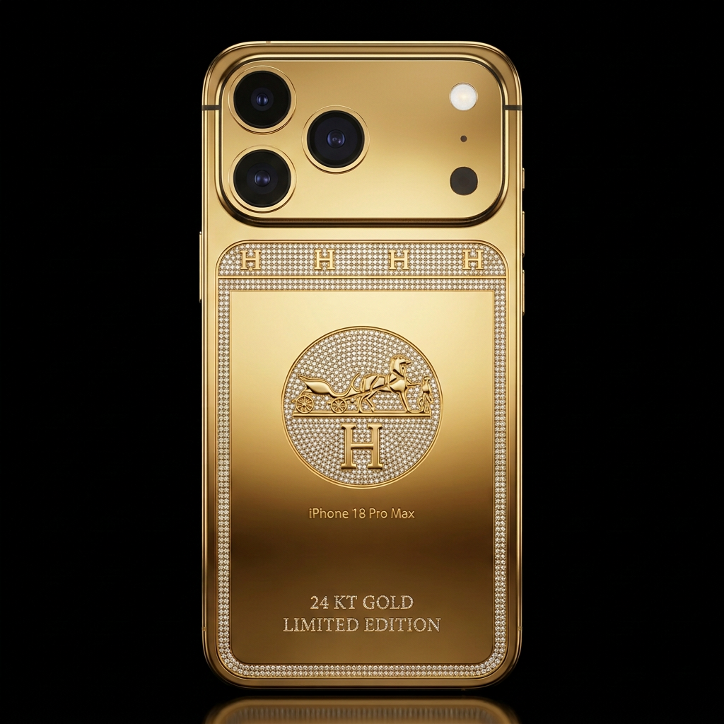 Hermès iPhone Gold Updated Camera