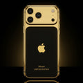 Royal Black 24K Gold iPhone 18 Pro Max / 18 Pro / 17 Pro Max / 17 Pro — SINNU LUXURY Limited Edition