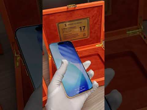 Iconic Luxury Monogram Diamond 24K Gold iPhone 18 Pro Max / 18 Pro / 17 Pro Max / 17 Pro — SINNU LUXURY Limited Edition